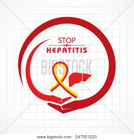 Vector Illustration Of World Hepatitis Day Stock Image And Symbols