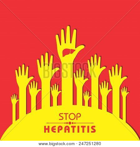 Vector Illustration Of World Hepatitis Day Stock Image And Symbols