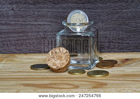 Idea In Business Casual Stacking Money As Concept For Success Or Savings, Investment And Accounting.