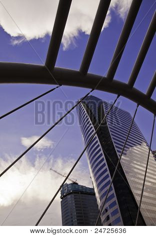 Cityscape scenes of Sathorn Bangkok