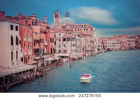 Venice - Canal Grande From Ponte Degli Scalzi