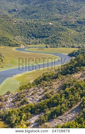 Řeka Skadarsko jezero - Černá Hora