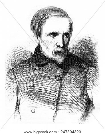 Charlet, vintage engraved illustration. Magasin Pittoresque 1846.