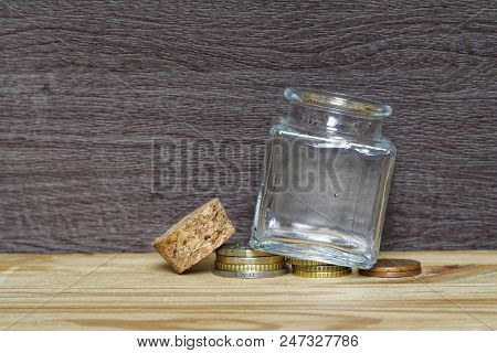 Idea In Business Casual Stacking Money As Concept For Success Or Savings, Investment And Accounting.