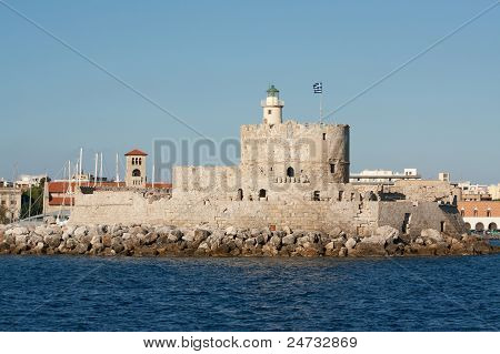 Saint Nicholas Fort, Rhodos, Griechenland