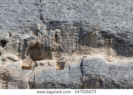 Medieval Rock Relief Madara Rider From The Period Of First Bulgarian Empire, Unesco World Heritage L