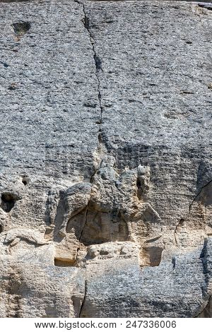 Medieval Rock Relief Madara Rider From The Period Of First Bulgarian Empire, Unesco World Heritage L