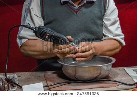 The Master Engraves The Stone Seal