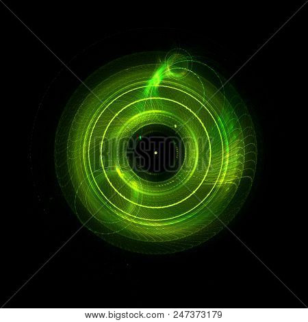 Shining Lenses Of Objective, Adjustment  Control   - Fractal Art
