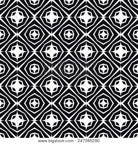 Tylish Art Deco Style Scales Ornament. Seamless Vector Pattern