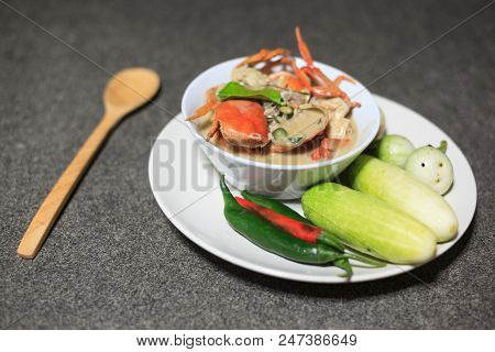 Stew Crab With Coconut Milk