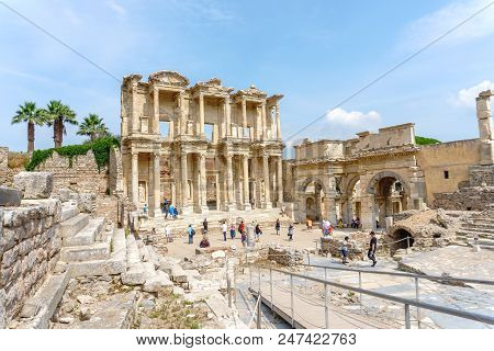 Celsus Library Of Ephesus Ancient City