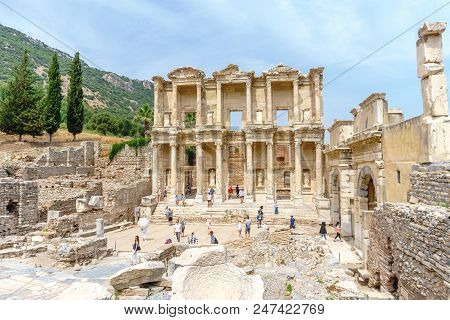 Celsus Library Of Ephesus Ancient City