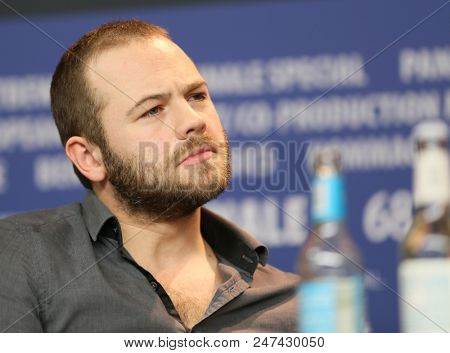 Moe Dunford  attends the press conference of Black 47 during 68th Berlinale International Film Festival at The Grand Hyatt Hotel on February 16, 2018 in Berlin, Germany.