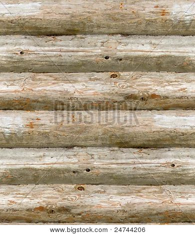 sömlös gamla trä loggar