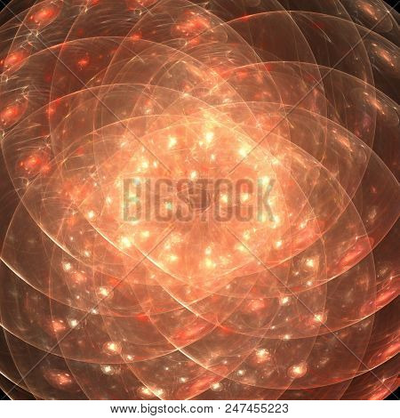 Fractal Abstract  Flower Of Life  Background - Fractal Art