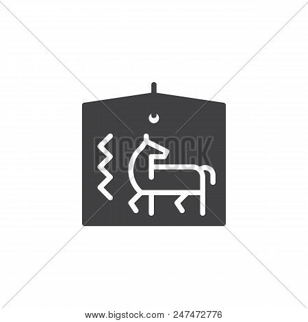 Japanese Ema Vector Icon