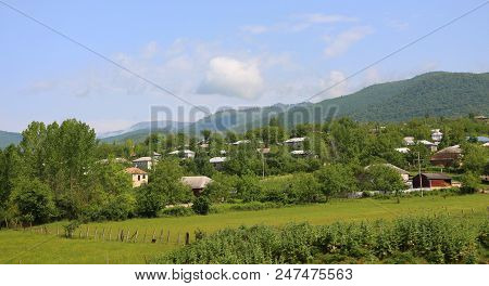 The Picture Was Taken In One Of The Villages Of Ismayilli Region Of Azerbaijan