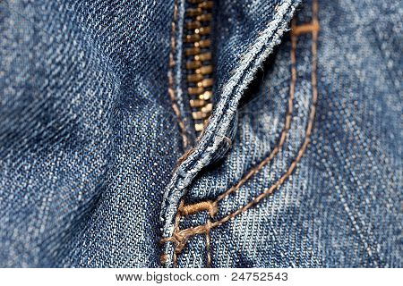 jeans met rits