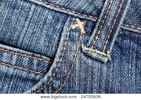 jeans met zak