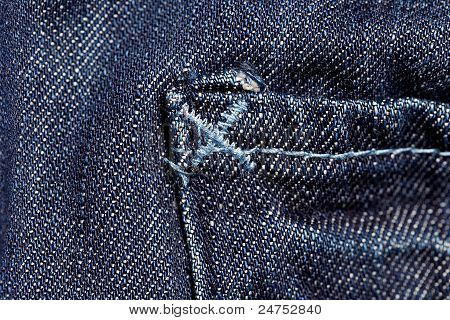 jeans met zak