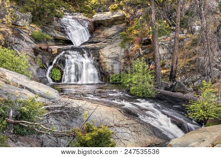 Foresta Falls Is An Overlooked Series Of Cascading Waterfalls On Crane Creek Near Foresta In Yosemit