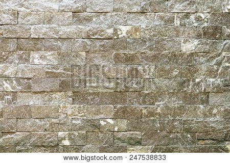 Decorative Stone For Decoration Of The Fireplace. Background.