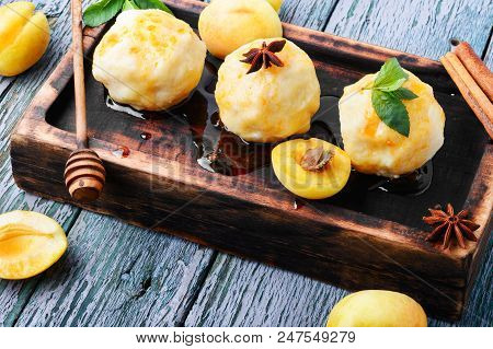 Fruit Dumplings With Apricot