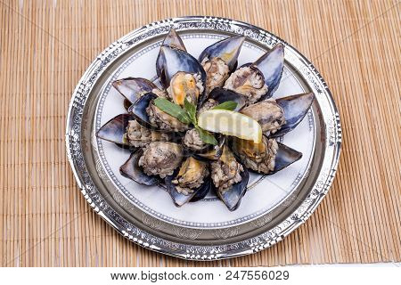 Seafood; Stuffed Mussels (midye Dolma), Mediterranean Cuisine