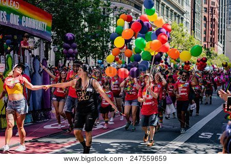Gay Pride Parade In San Francisco - 