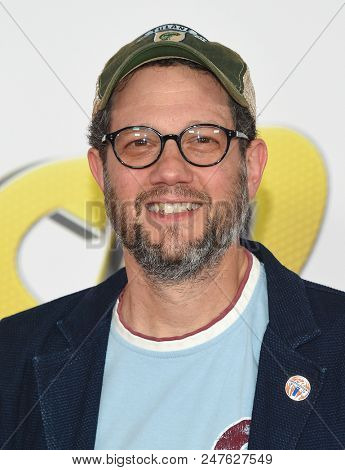 LOS ANGELES - JUN 25:  Michael Giacchino arrives to the 'Ant-Man and The Wasp' World Premiere  on June 25, 2018 in Hollywood, CA                
