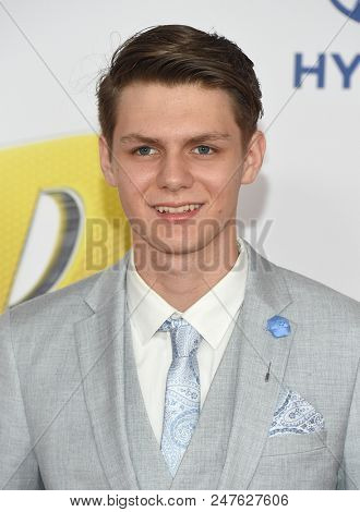 LOS ANGELES - JUN 25:  Ty Simpkins arrives to the 'Ant-Man and The Wasp' World Premiere  on June 25, 2018 in Hollywood, CA                