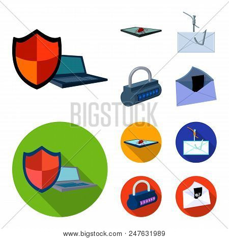 Hacker, System, Connection .hackers And Hacking Set Collection Icons In Cartoon, Flat Style Vector S