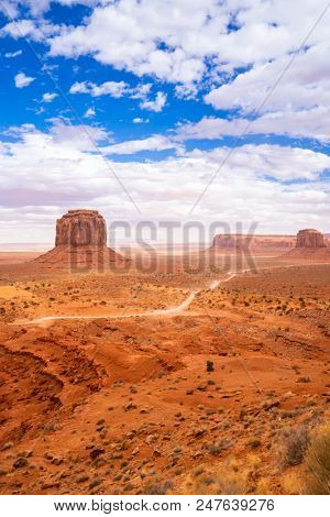Monument Valley Navajo Tribal Park in Utah USA