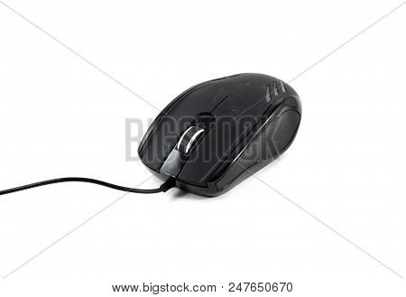 Black Wired Usb Mouse