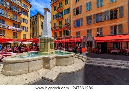 Famous Place Rossetti In Nice France