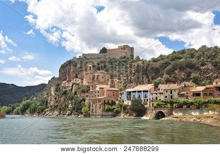 Village Of Miravet, Tarragona Province, Catalonia, Spain