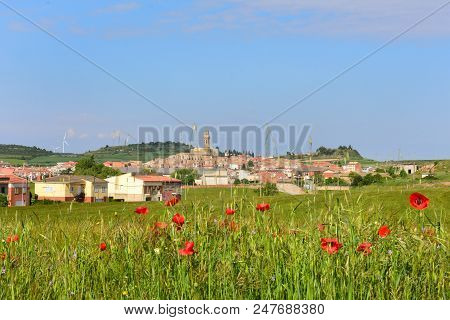 Village Of Calaf, Anoia, Barcelona ,province, Catalonia, Spain