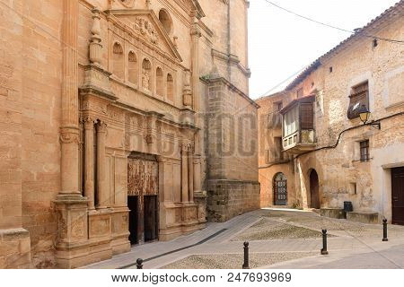 La Asuncion Church Of Cretas, Teruel Province, Aragon, Spain
