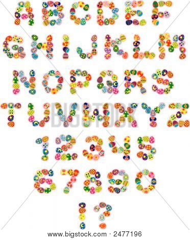 “Happy Easter” Text Font