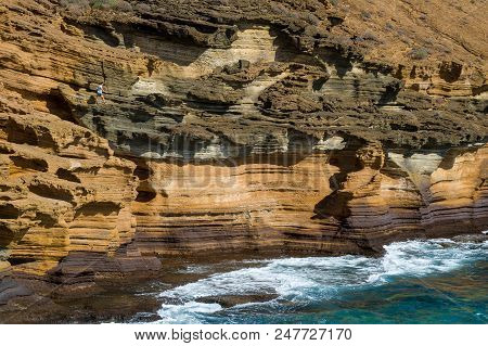 Punta Montana Amarilla, Unusual Rocks. Tenerife Islans, Spain.