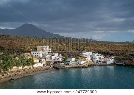 El Puertito Bay, Nice Small Beach, Tenerife, Canary Islands.