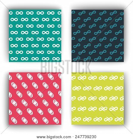 Infinite Seamless Pattern From Lines, A Background, Filling