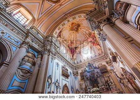 San Placido Church, Catania, Sicily, Italy