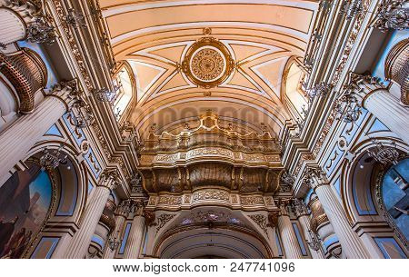 San Placido Church, Catania, Sicily, Italy