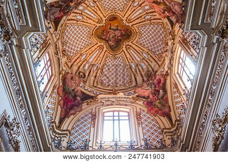 San Placido Church, Catania, Sicily, Italy