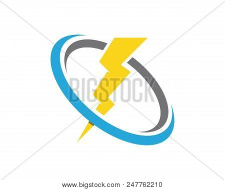 Lightning Logo Template Vector