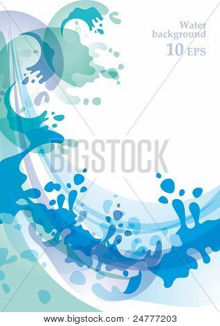 Acqua sfondo 10 Eps