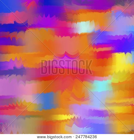Abstract Blurred Background. Vector Illustration. Modern Geometrical Backdrop. Abstract Template.