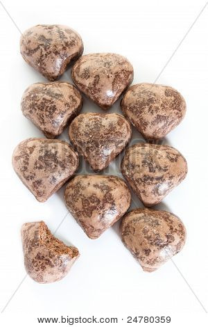bolos de chocolate